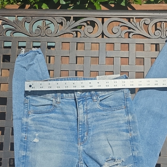 Trendy Light Blue Boyfriend Jeans - Picture 8 of 8